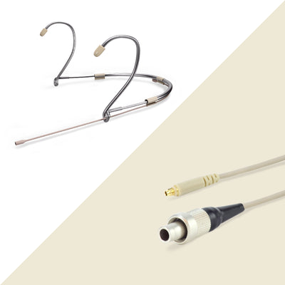 Demo | IMX6A Headset-microfoon | Inclusief kabel met Lemo connector | Sennheiser/Shure