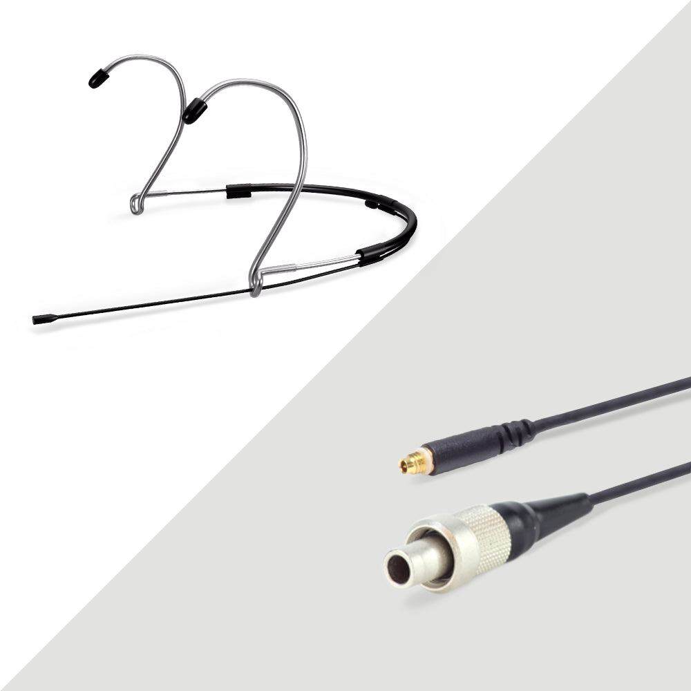 IMX6A Headset-microfoon | Inclusief kabel met Lemo connector | Sennheiser/Shure