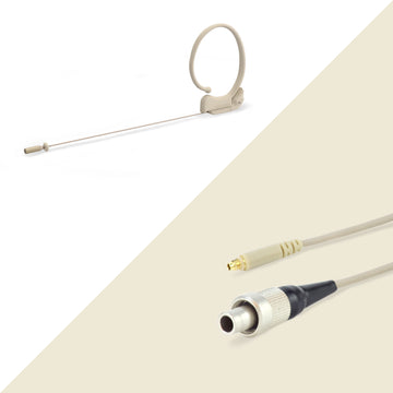 Demo | X6A Ein-Ohr-Mikrofon | Inklusive Kabel mit Lemo-Connector | Sennheiser/Shure