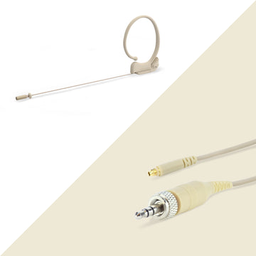 Demo | X6A yhden korvan mikrofoni | Mukana mini-jack-liittimellä varustettu kaapeli | EW/Sennheiser